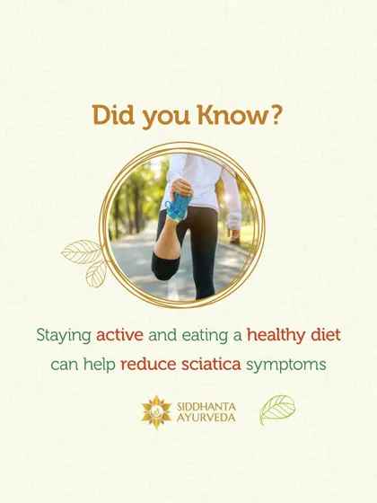 A simple but important fact: staying active and eating a healthy diet can significantly help reduce sciatica symptoms. My guidance includes personalized lifestyle habits to support your recovery.