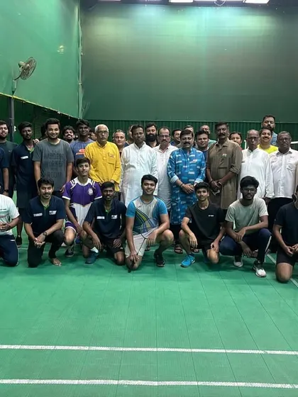 Players and guests gather for a group photo, capturing the community spirit of our tournament.