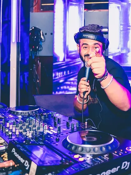 A clear, direct shot of me inviting you to the party. See you on the dance floor!