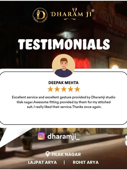 Deepak Mehta praises the "excellent service and awesome fitting." Getting the fit right is my top priority.