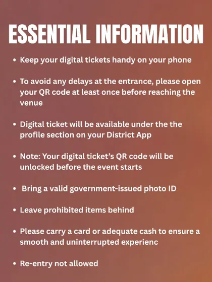 Essential information for a smooth entry. We provide guests with all necessary details, including digital ticket instructions, ID requirements, and payment information, to avoid delays at the entrance.