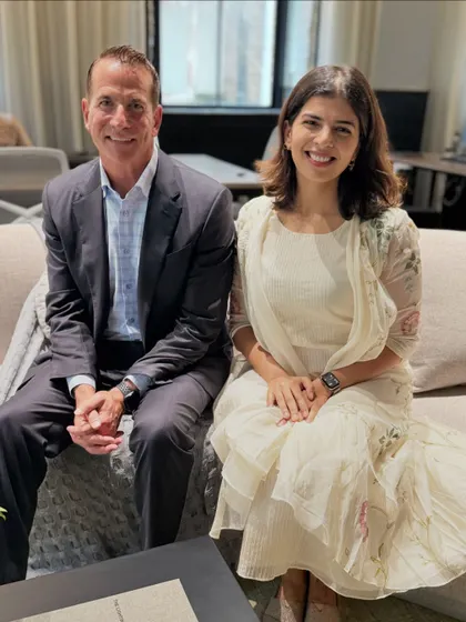 I often struggle with imposter syndrome, so it was surreal when David Kohler, chairman of Kohler, came to my office for a meeting. It was an amazing start in our new space and a reminder of the opportunities life brings.