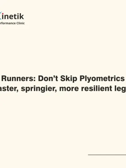 Don't skip plyometrics. These exercises are key to developing faster, springier, and more resilient legs for running.