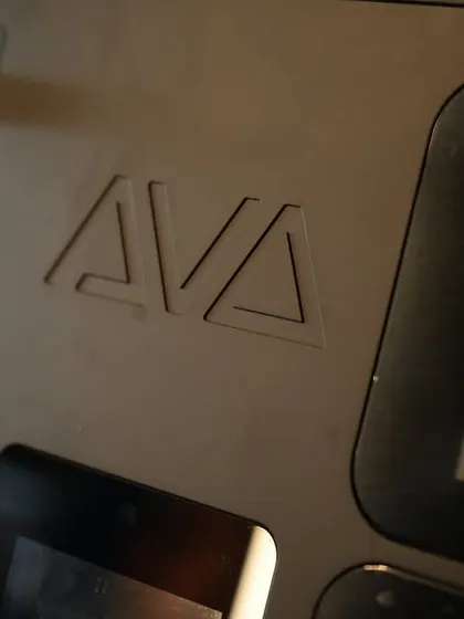The sleek branding on the Avolites D9. We are proud to offer the latest and most powerful control systems in the industry.