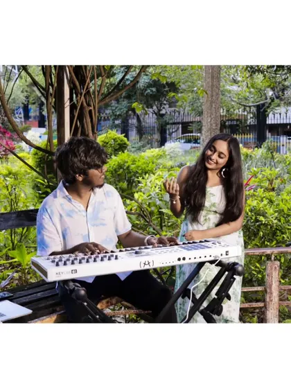 Another shot from our outdoor music session.