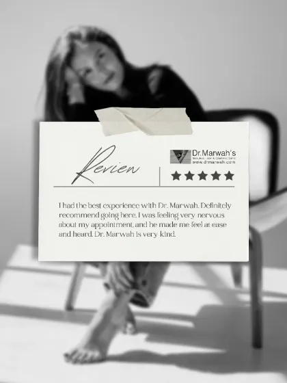 This patient's review highlights the importance of making patients feel at ease and heard, especially when they are nervous. We strive to provide a kind, understanding, and positive experience for everyone who walks through our doors.