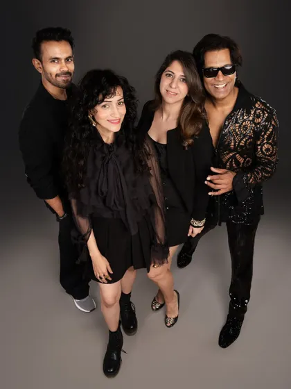 Another shot with the band. We love getting together to bring back the 90s indie pop hits that everyone remembers and loves.