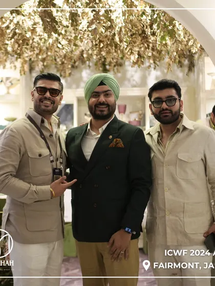 Great minds connecting at ICWF 2024. It was an honor to meet and share ideas with so many esteemed members of the wedding industry.
