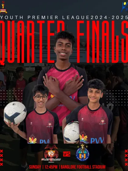 Quarter-finals battle is on! Our players are ready to fight for glory in the Youth Premier League.