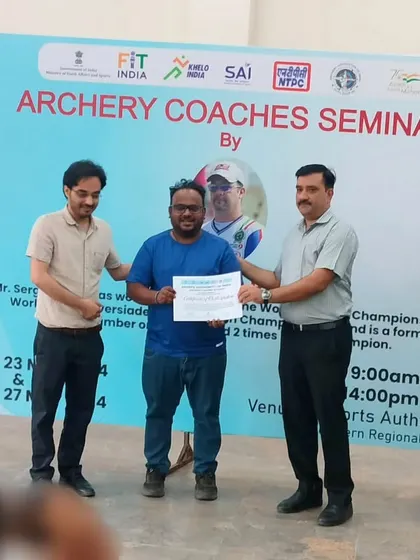 I was proud to complete the Archery Coaches Seminar by world-class coach Mr. Sergio Pagni. Continuous learning is key to providing the best coaching for my students.