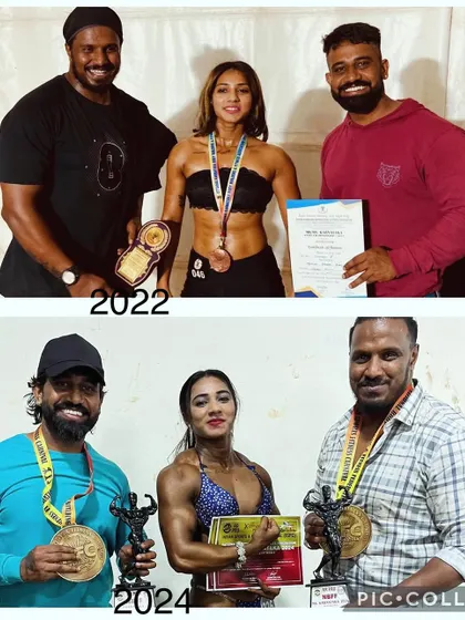 My own transformation from 2022 to 2024 is the best proof I can offer. This side-by-side comparison shows my journey from starting out to becoming a national-level athlete, demonstrating the real results my coaching methods deliver.