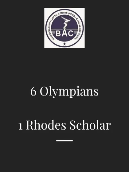 Beyond medals, we have produced 6 Olympians and 1 Rhodes Scholar, highlighting our focus on holistic development.