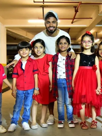 My youngest performers, all ready to hit the stage. I have experience choreographing for kids as young as three, keeping the steps simple, fun, and easy for them to remember.