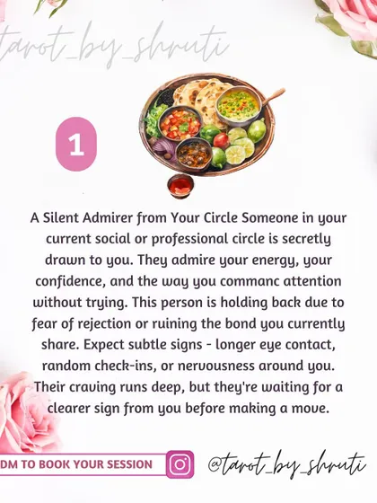 Who is craving you right now? This fun reading reveals if it's a silent admirer in your circle, an ex who still thinks of you, or a mysterious online connection who is fascinated by your aura.