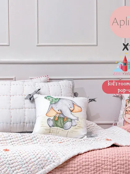 A duplicate of the Aplito Home handcrafted linens feature.
