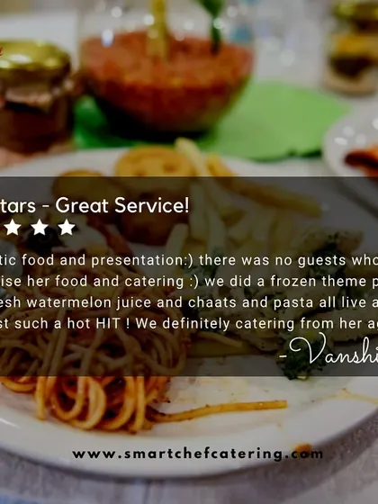 Getting such positive reviews is incredibly rewarding. I am thrilled that the live stations were a "hot HIT" and that the client will definitely be catering from us again.