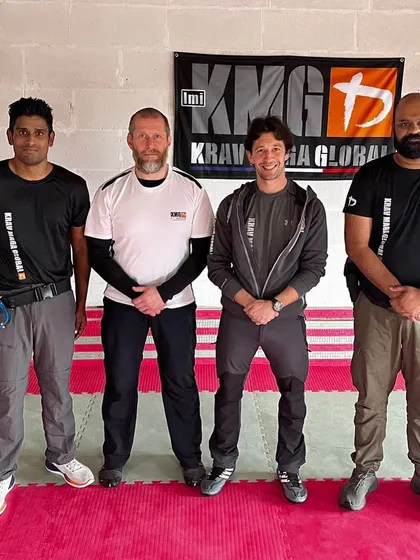 Our Bangalore instructors after completing the prestigious 90-hour Law Enforcement Instructor Course in France. We are equipped to train police and military units across India.