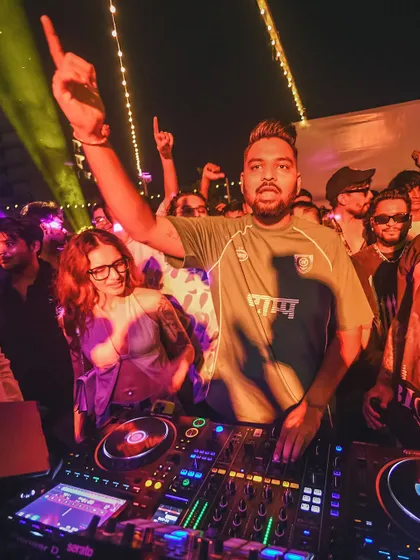 This is the vibe at my 'Boombox Wednesdays' residency. It's an intimate, high-energy hip hop night where I'm right there with the crowd, keeping the party going.