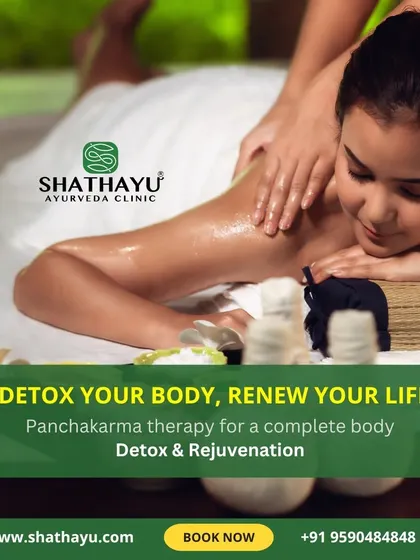 I believe that to renew your life, you must first detox your body. Panchakarma therapy, which includes treatments like the herbal poultice massage shown here, offers a path to complete rejuvenation.