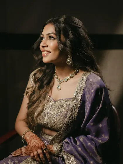 A happy, candid moment from my engagement day. The makeup I chose was all about glowing skin and feeling comfortable, which is exactly what I want for all of my brides.