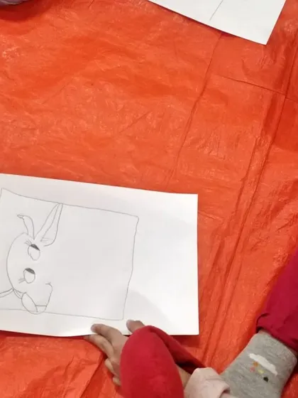 We had a fabulous time with beloved illustrator Priya Kuriyan. She read from 'Beauty the Buffalo' and led a wonderful drawing workshop where everyone, including the adults, learned to sketch the characters.