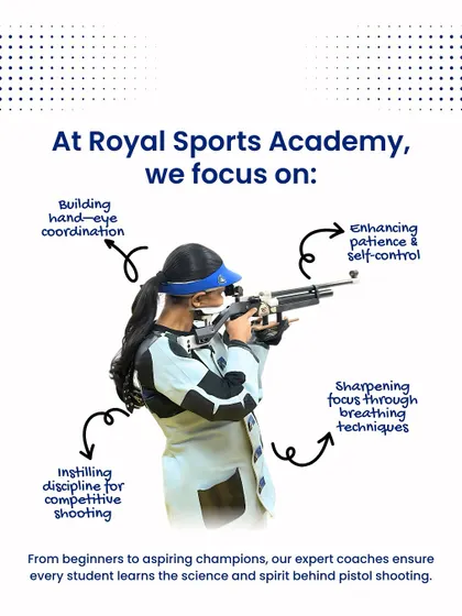 Shooting is more than hitting a target; it is a discipline for the mind and body. We focus on building core life skills like hand-eye coordination, patience, self-control, and sharp focus through structured breathing techniques.