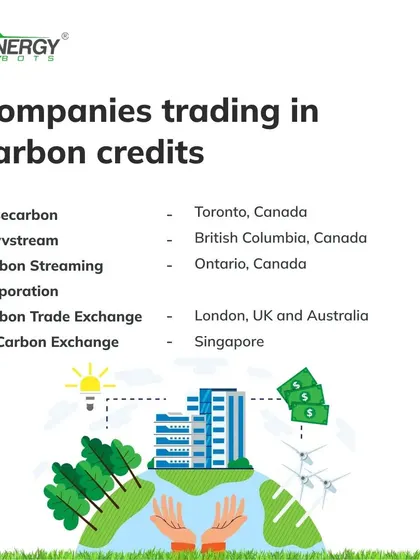 The market for carbon credits is global and growing. Companies around the world are actively trading these credits, demonstrating a worldwide shift towards corporate environmental responsibility.