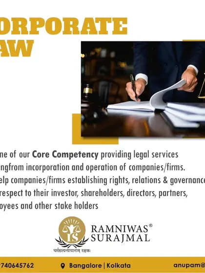 Corporate law is one of our core competencies. We provide legal services from incorporation to operation, helping firms establish rights, relations, and governance with respect to investors, shareholders, and directors.
