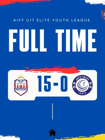 A massive 15-0 victory for our U17 team, boosting confidence and team spirit.