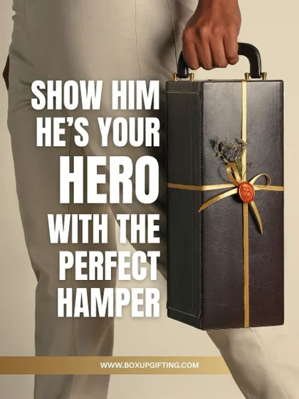 Show him he's your hero with the perfect hamper. The Gentleman's Pour hamper is an excellent choice for Father's Day or any special occasion celebrating the man in your life.