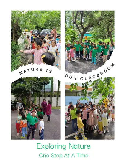Nature is our classroom. During our nature walks, children engage all their senses to observe the world around them. Every leaf, insect, and sound becomes a point of discovery, fostering curiosity and a deep connection to the environment.
