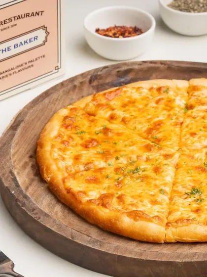 For the ultimate cheese lover, I created the 3 Cheese Pizza. It’s a simple yet decadent pizza with a rich blend of cheeses melted to perfection.