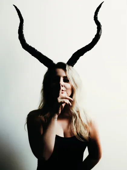 A portrait that captures my Capricorn spirit. My music and my personality are intertwined, both driven by a desire to create something powerful, memorable, and a little bit mysterious.