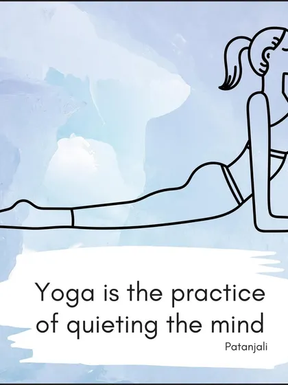 As Patanjali wrote in the Yoga Sutras, "Yoga is the practice of quieting the mind." This is the ultimate goal of all the techniques we teach, from asana to pranayama.