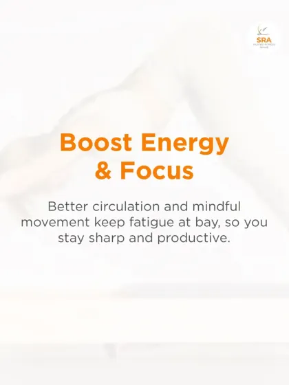 Feeling fatigued from your desk job? Pilates can boost energy and focus. Better circulation and mindful movement help keep you sharp and productive.