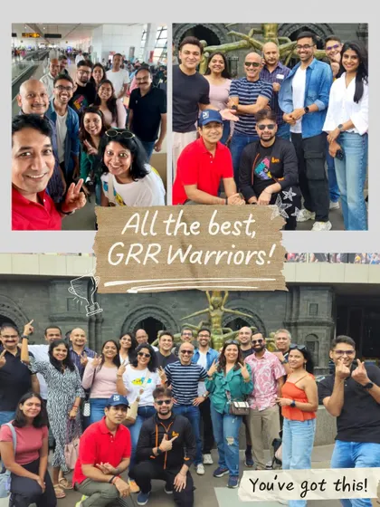 This is what preparation looks like. 40 GRR warriors traveling together to conquer the Satara Hill Half Marathon. The race starts long before the finish line.
