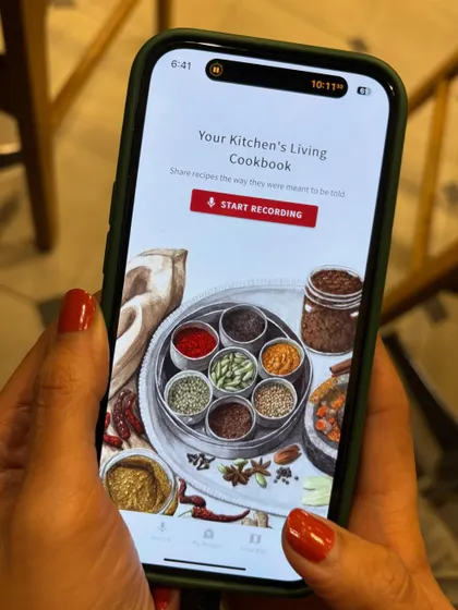 Welcome to your kitchen's living cookbook. Our app is designed to preserve recipes in the voices of those who taught them, complete with private family groups to share your traditions.