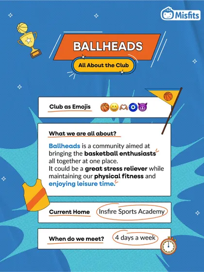 We are the proud venue partner for the Ballheads Basketball Club, a new community for basketball enthusiasts on Golf Course Extension road.