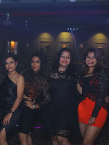 A group of ladies dressed up and ready to dance the night away at one of my weekend events.