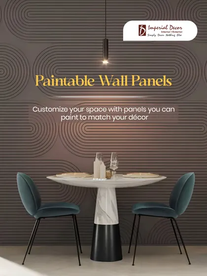 For those who want full control over their decor, I offer paintable wall panels. These panels allow you to customize your space with unique textures that can be painted to perfectly match your existing color scheme.