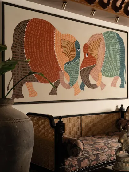 Additional images from the House of Gond, Lord Elgin, Elgin Cafe, and House Around the Oblique Column, further exploring themes of traditional craftsmanship, colonial modernism, and brutalist form.