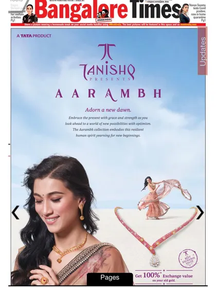 This campaign for Tanishq's 'Aarambh' collection was a beautiful experience, blending the elegance of jewelry with the expressive movements of dance. It’s a perfect example of how I use my background as a dancer to bring a unique, graceful energy to commercial modeling projects.
