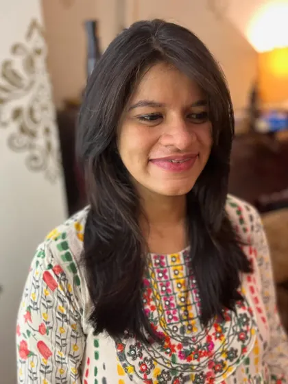 How to layer hair for volume without losing length.