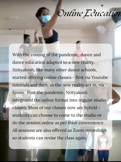 We have fully integrated online education into our offerings. Our Stretch and Strength classes are offered as hybrid modules, so you can join from our studio or from the convenience of your home.