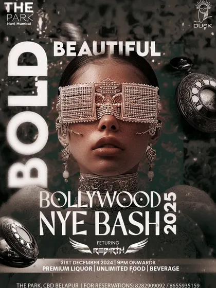 This poster for the 'Bold & Beautiful Bollywood NYE Bash' shows the kind of premium events I perform at. A New Year's Eve party is the biggest night of the year, and I was trusted to bring the energy with Bollywood and commercial hits.