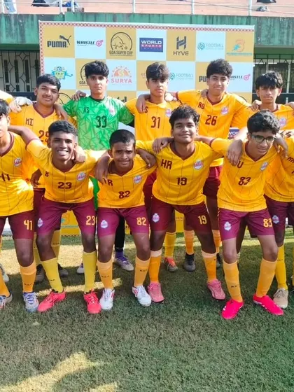 Our Under 16 boys in Goa, ready to compete in the prestigious Goa Super Cup.