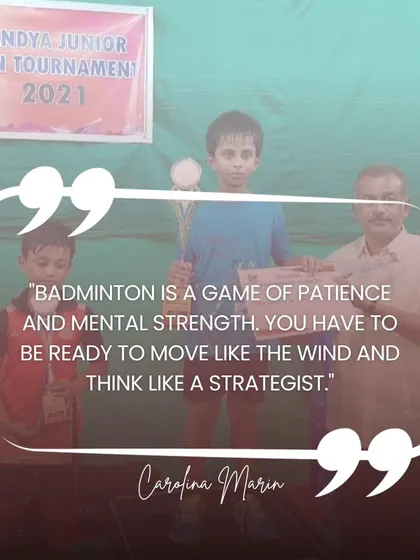 As Carolina Marin said, badminton is a game of patience and mental strength. We instill this philosophy in our players, teaching them to be strategic thinkers who are always ready for the next move.