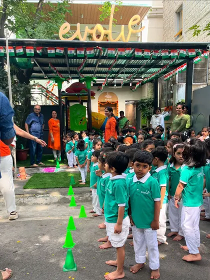 A glimpse into our festive celebrations, including Independence Day, Janmashtami, Ganesh Chaturthi, Diwali, and Christmas. Children participate in flag hoisting, dress in traditional attire, create festive crafts, and learn the significance of each occasion, fostering a deep appreciation for our diverse culture.
