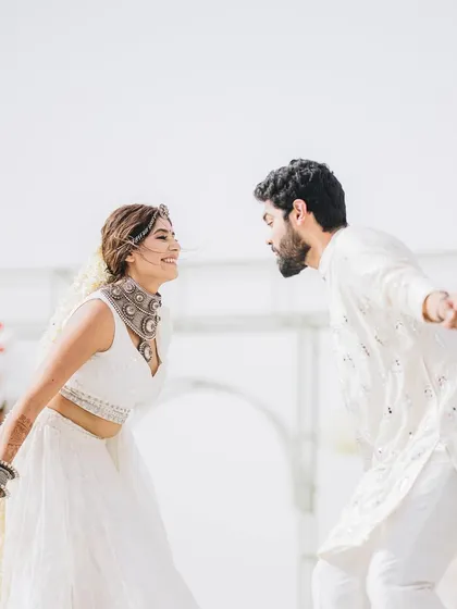 The look of love. We choreograph moments that are not just beautiful to watch, but feel incredible to perform, creating memories that last a lifetime.