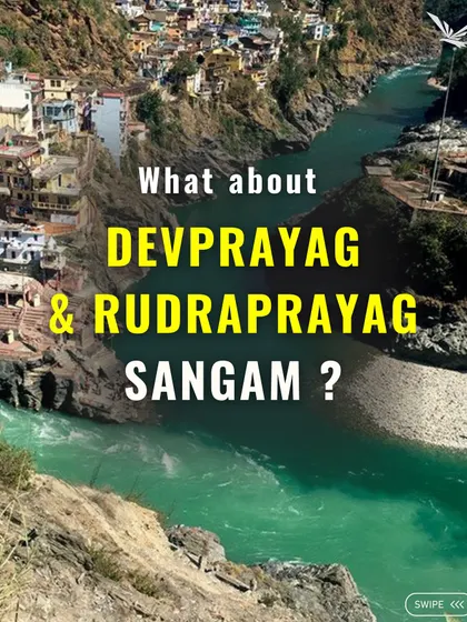 What about Devprayag and Rudraprayag Sangam? We cover these beautiful confluences as halts on our journey.